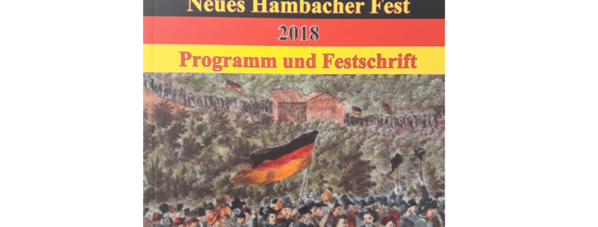 Festschrift Neues Hambacher Fest 2018 von Max Otte